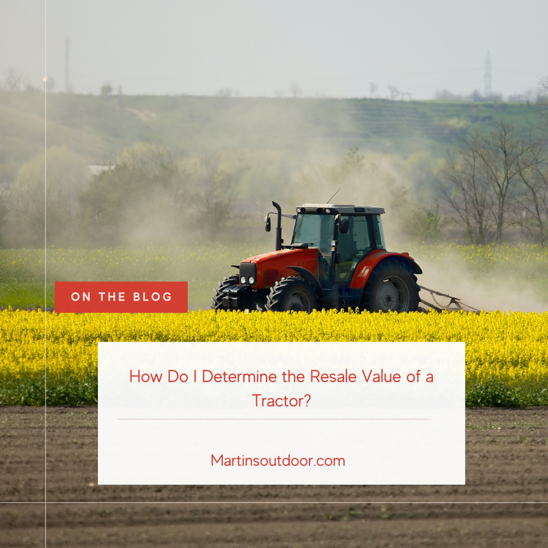 How Do I Determine the Resale Value of a Tractor?