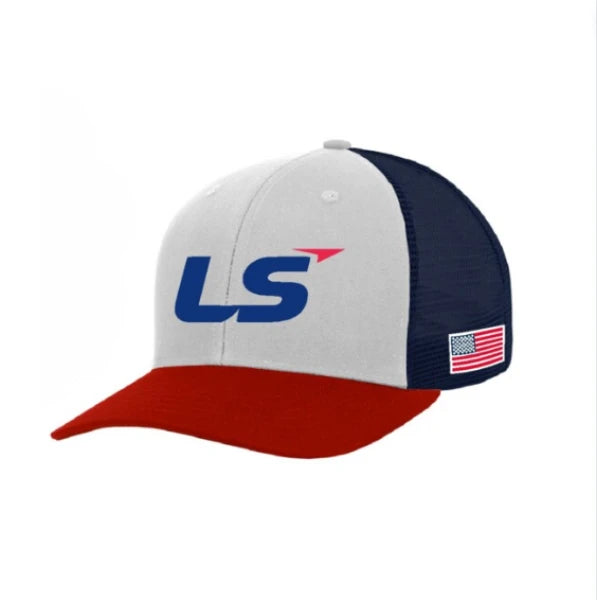 LS Tractor Parts - LS Tractor RWB Hat - LS23A-H276