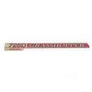 Grasshopper - DECAL   725D TRIM LT - 163777