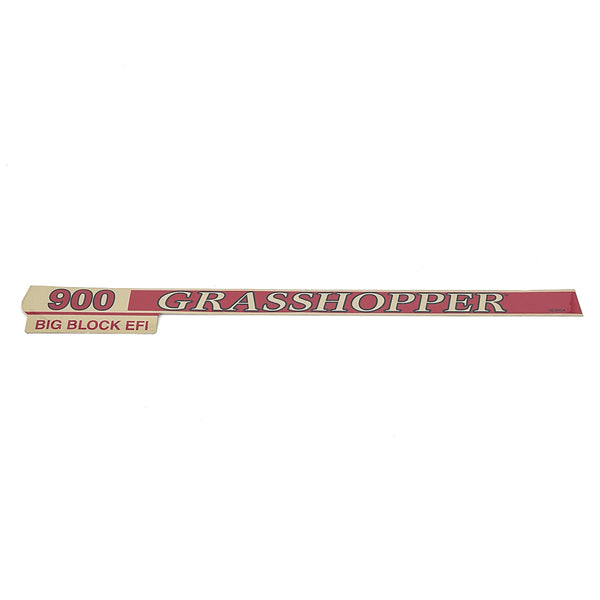 Grasshopper Parts - Decal 900 Trim BBEFI Rt - 163804