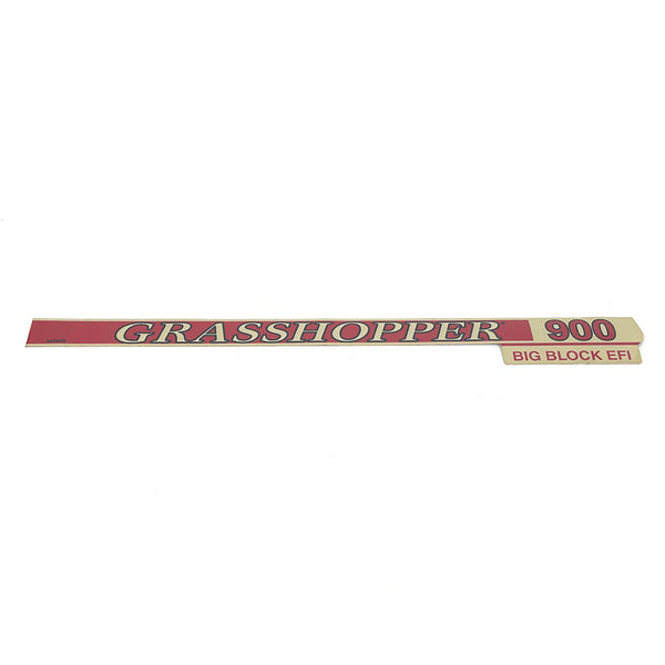 Grasshopper Parts - Decal 900 Trim BBEFI Lt - 163805