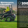 Greenworks - Optimus Z 9Series 72''RD 36kWh - 7421002