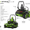 Greenworks - Optimus Z 9Series 72''RD 36kWh - 7421002