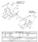 Western - MOUNT KIT DODGE - 33884