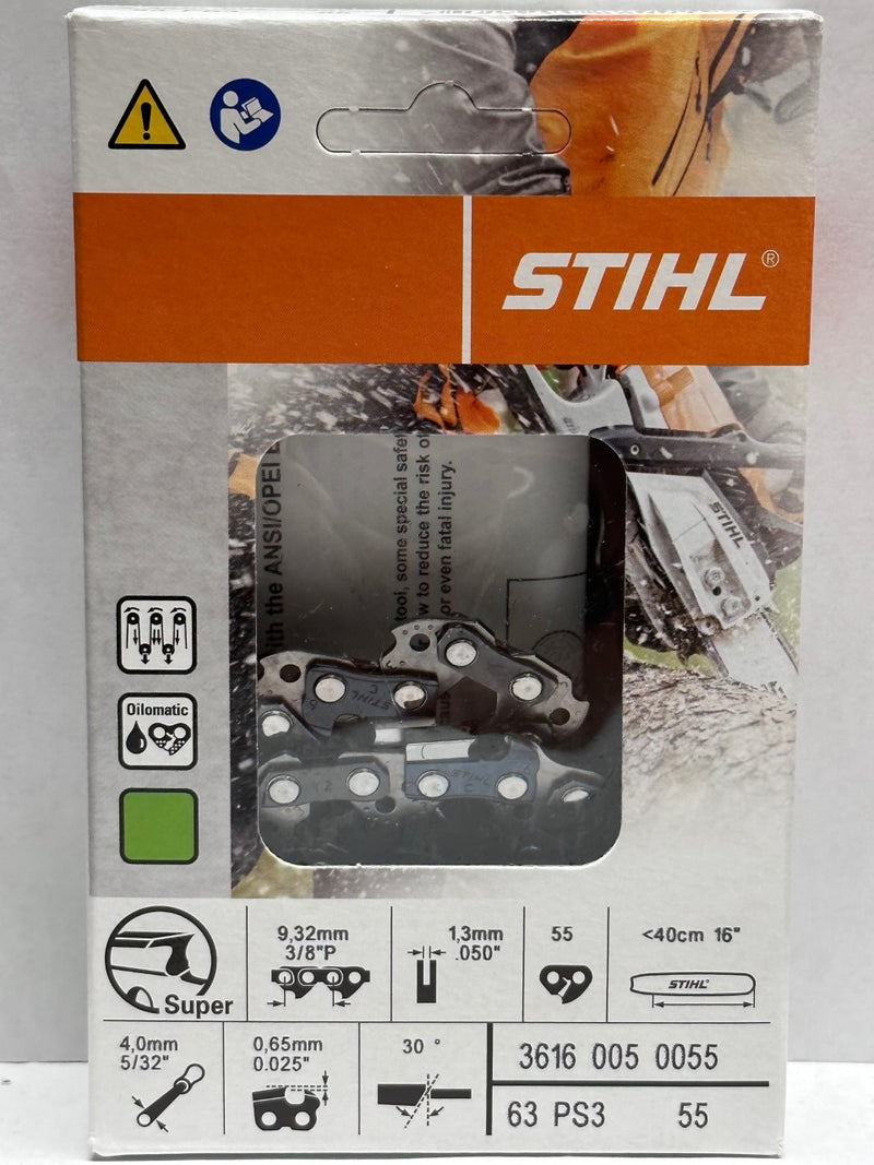 Stihl Accessories - 63PS3 55E CHAIN LOOP - 3616-005-0055