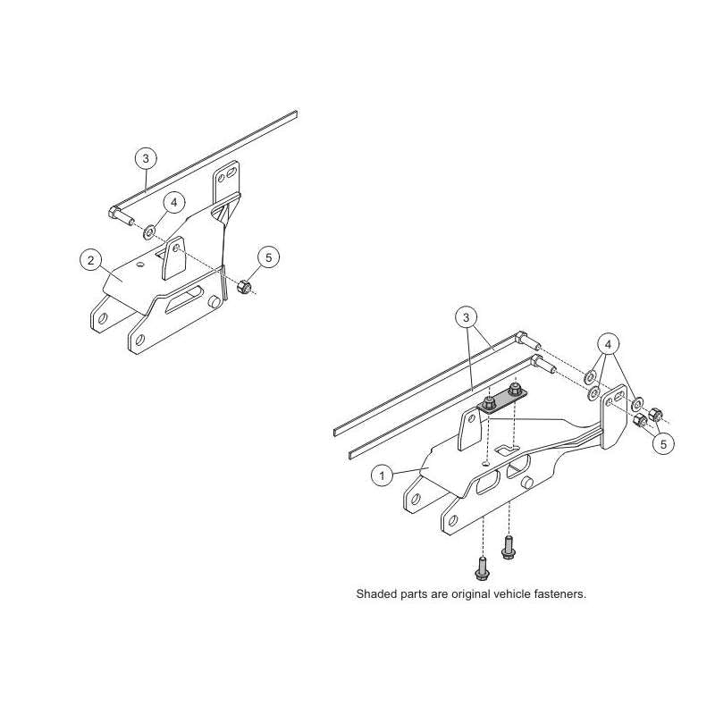 MISC USED PART - MOUNT KIT UTUC F150  - 38600