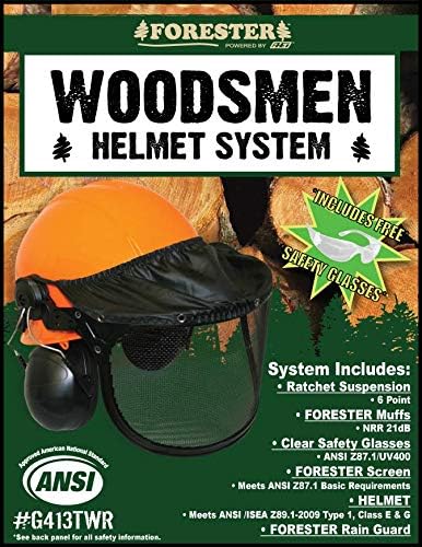 Forester - Forester Woodsmen Helmet System   - G413TWR (Closeout)