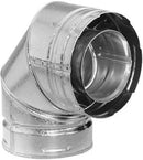 DuraVent - 6 5/8 90^ ELBOW, GALV - 46DVA-E90