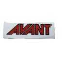 Avant Parts - DECAL AVANT EMBOSSED 56 225MM RED BLAC - 65024