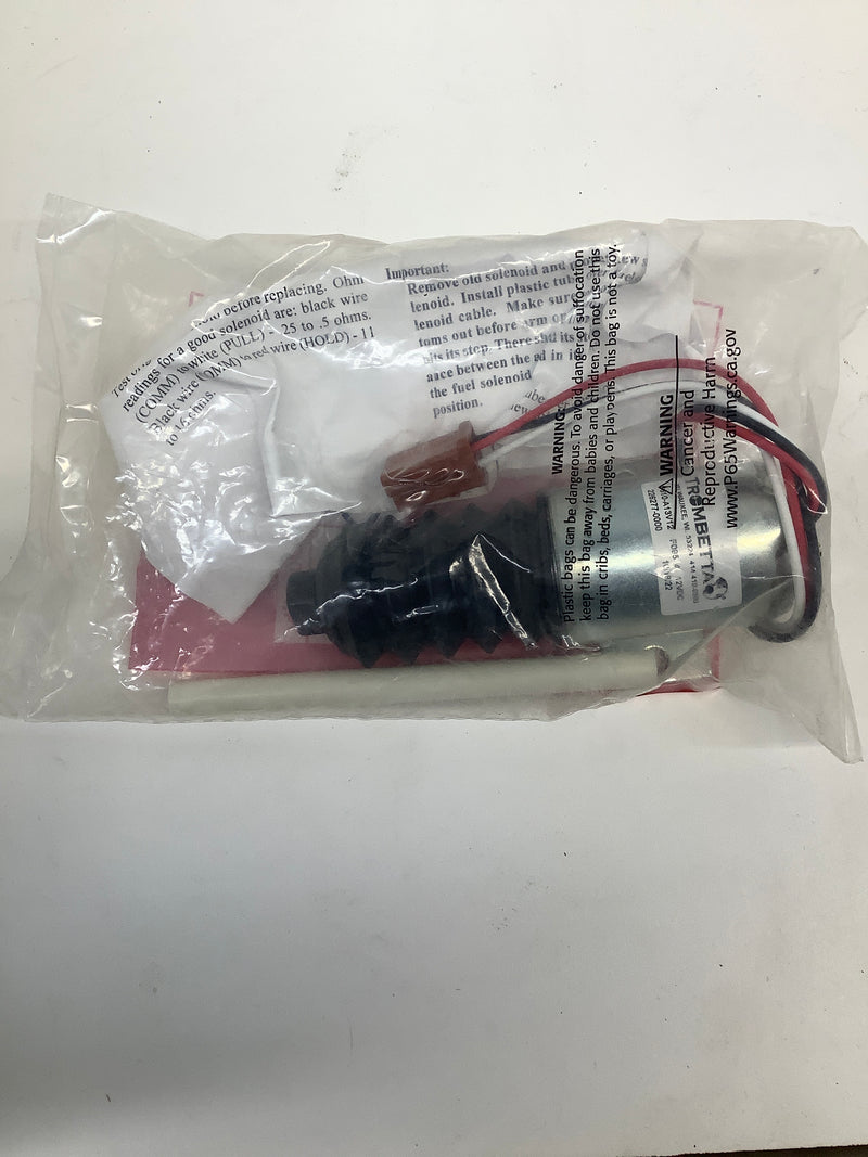 Grasshopper Parts - SOLENOID ASSEMBLY   F - 603350