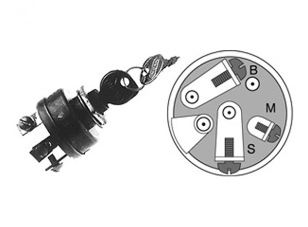 Rotary - STARTER SWITCH FOR SN - 6545