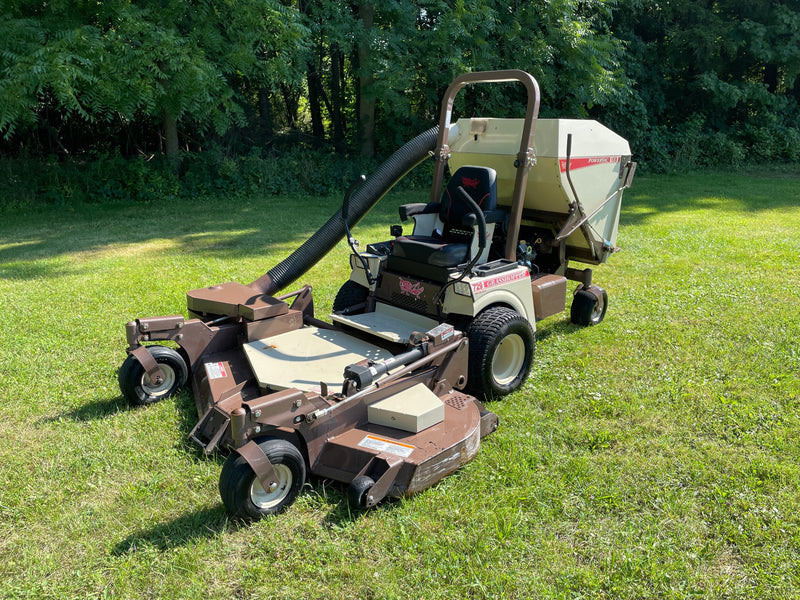 Grasshopper mower with grass collector, stock