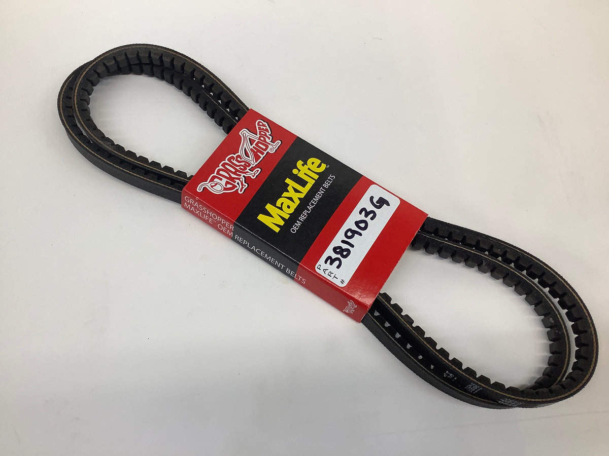 Grasshopper Parts - BELT MATCHED PAIR - 381903G