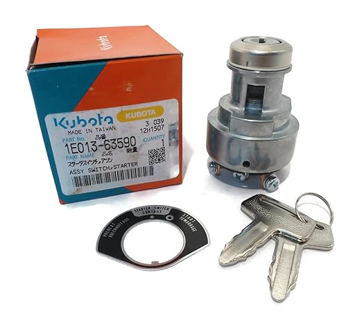 Kubota - ASSY,SWITCH STARTER - 1E013-63590