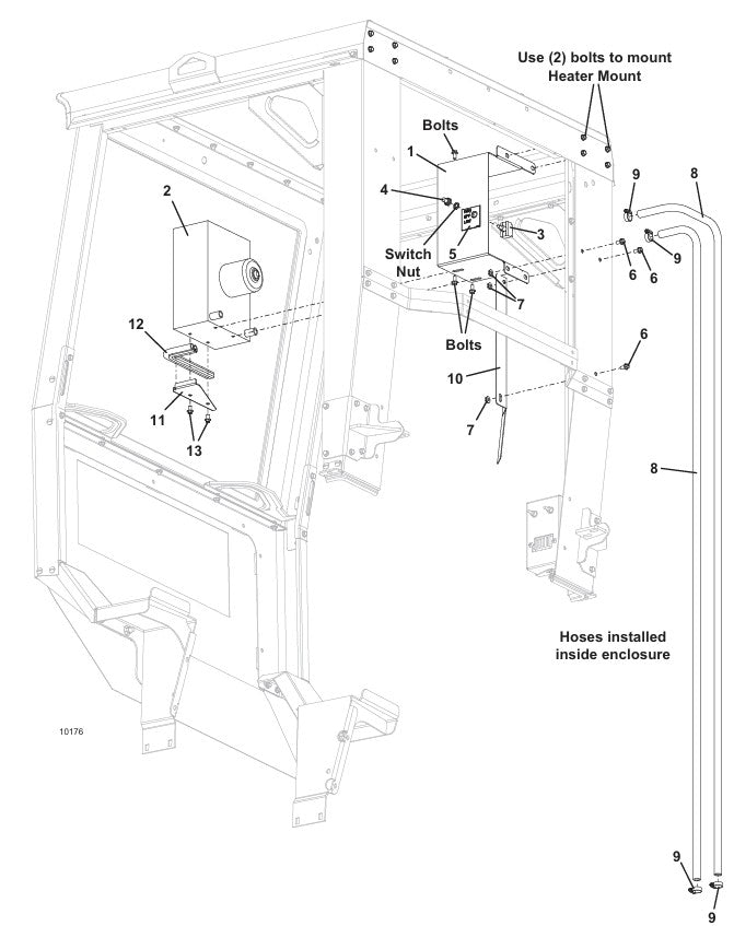 Grasshopper Parts - HEATER KIT - 503270