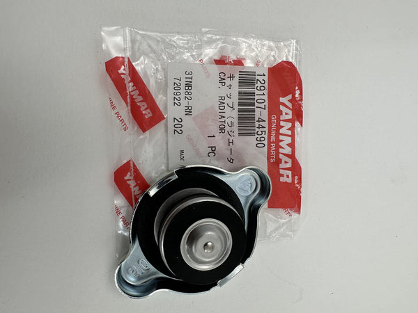 Yanmar Parts - CAP, RADIATOR - 129107-44590