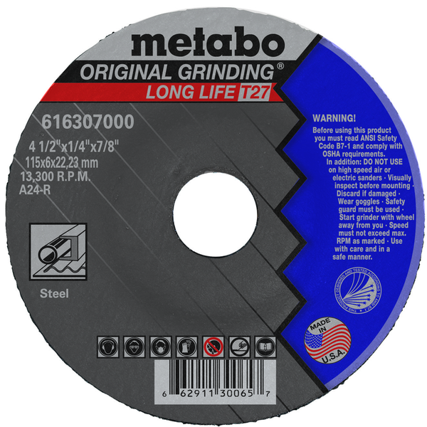 Paul B - Metabo 4-12" X 78" Grinding wheel - 16307