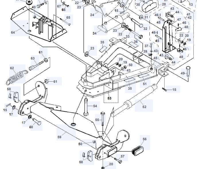 MISC USED PART - ASSY, A FRAME, 26  - 96107513