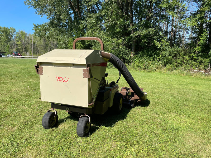 Grasshopper mower with grass collector, stock