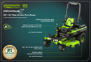 Greenworks - MZ6082-60'' Maximus Z - 7426302