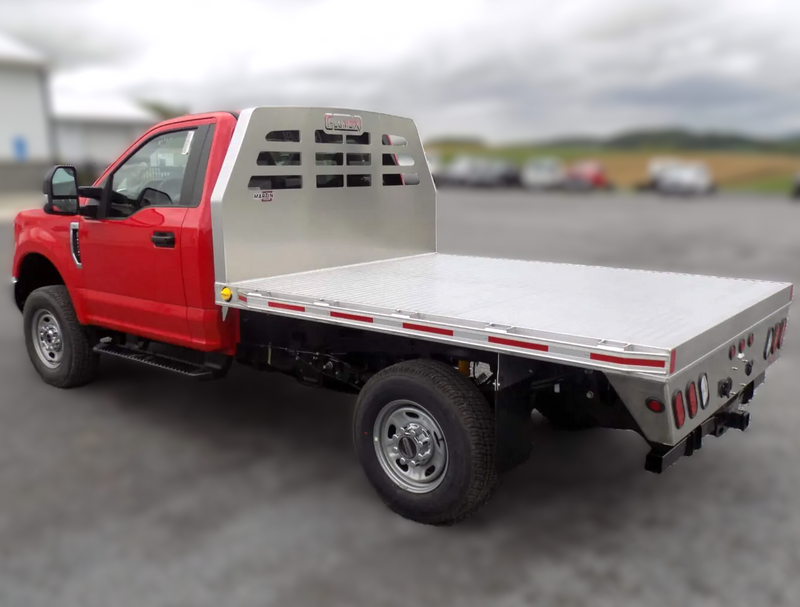 Martin Truck Bodies - Aluminum Flatbed Model BX - FB-98x104-BX