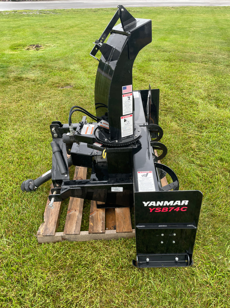 Yanmar 74" 3-Point Snow Blower - Heavy-Duty Performance