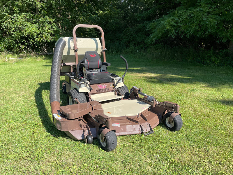 Grasshopper mower with grass collector, stock