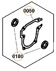 Simplicity - KIT, Gasket & Seal | (Includes items 0050, 0080, 0180) - 772164