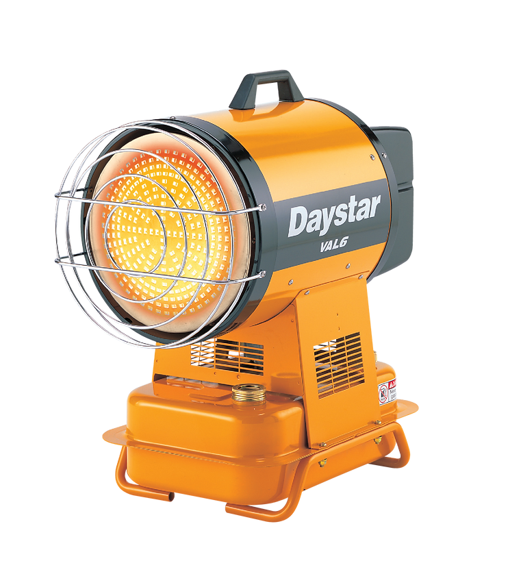 Val 6 Heaters - Portable Infrared Forced Air Heater - Daystar