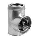 DuraVent - 6 TEE W/ CAP, SS - 6DT-STSS