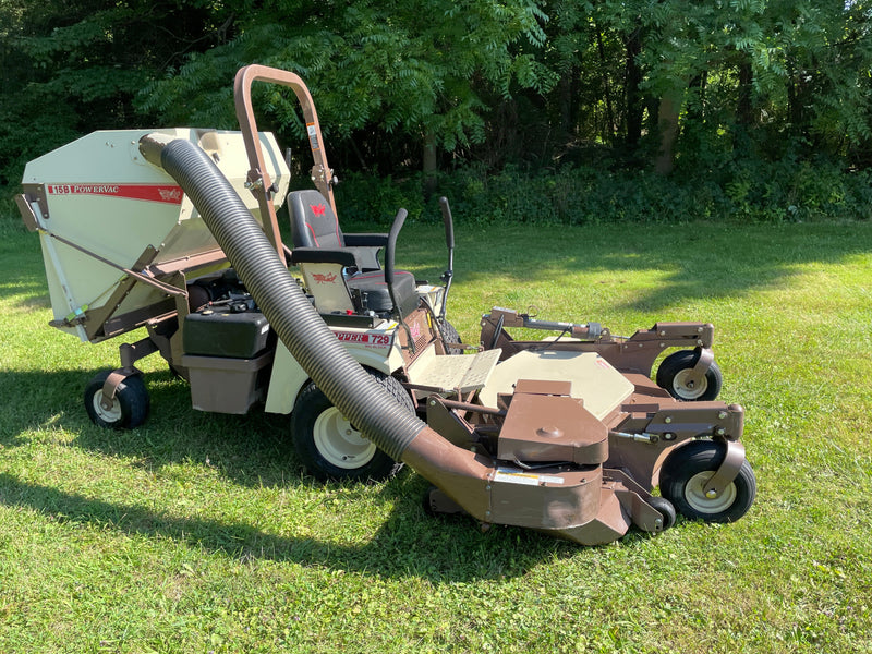 Grasshopper mower with grass collector, stock