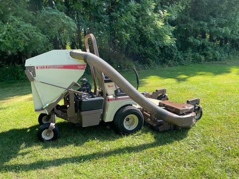 Grasshopper mower with grass collector, stock