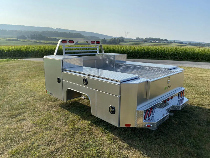 Martin Truck Bodies - Gooseneck Aluminum Service Body - GNSB-AL-84x84