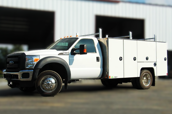 Martin Truck Bodies - High Side Aluminum Service Body - HSB-AL-84x100