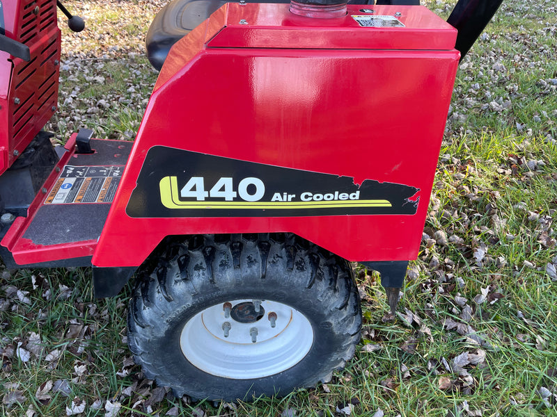 Steiner 440 Air Cooled Tractor with 72'' Mower Deck