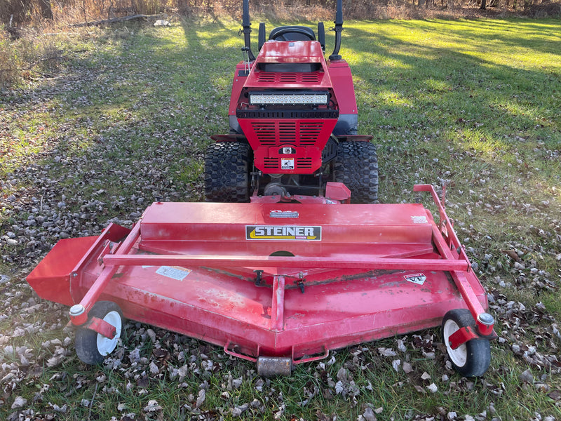 Steiner 440 Air Cooled Tractor with 72'' Mower Deck