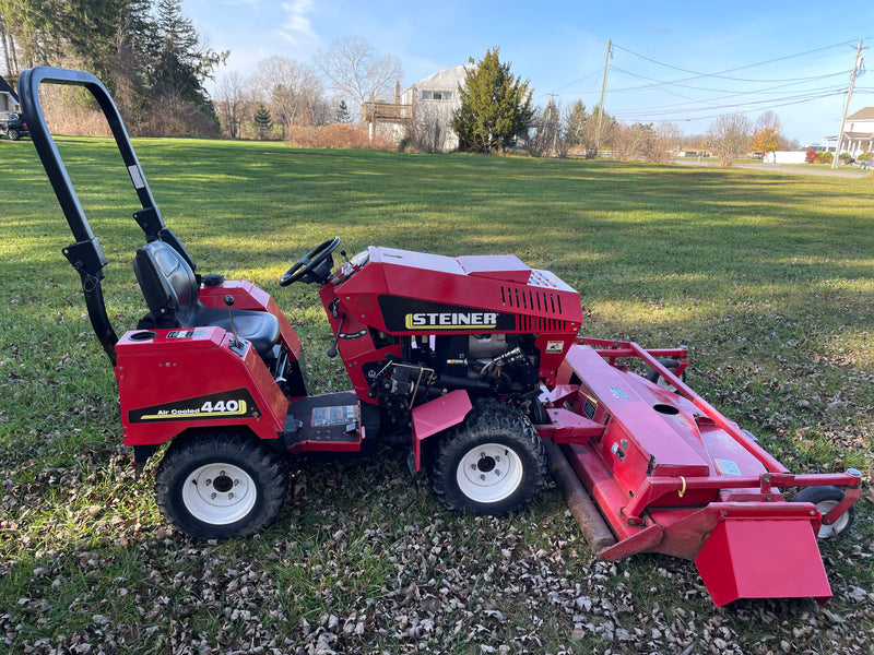 Steiner 440 Air Cooled Tractor with 72'' Mower Deck