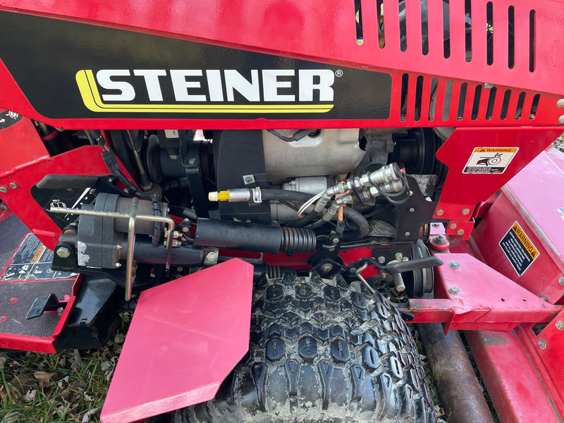 Steiner 440 Air Cooled Tractor with 72'' Mower Deck