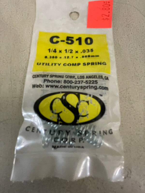 Century Spring - SPRING - 510 (Closeout)