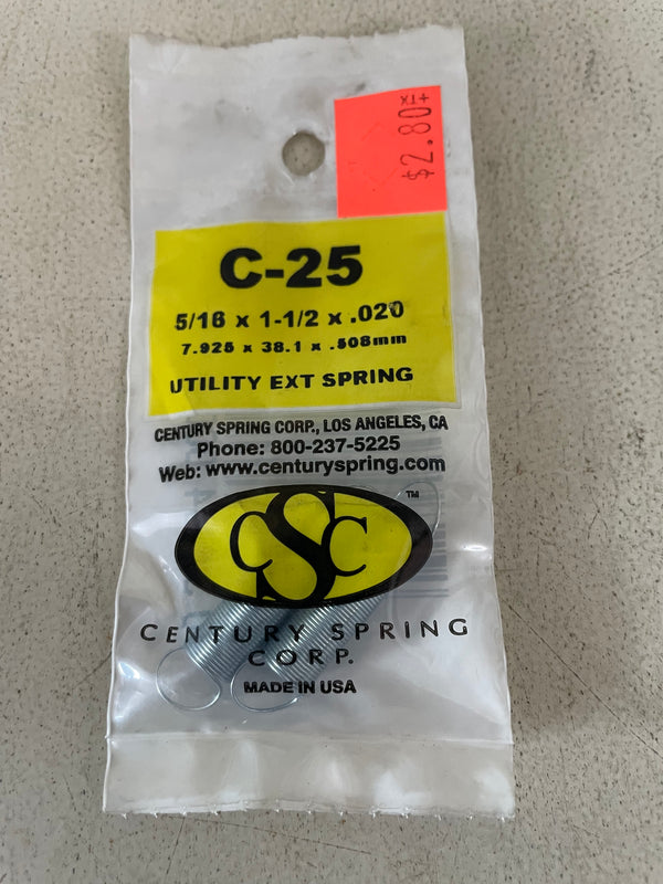 Century Spring - SPRING - 25 (Closeout)