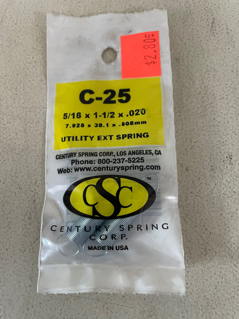 Century Spring - SPRING - 25 (Closeout)