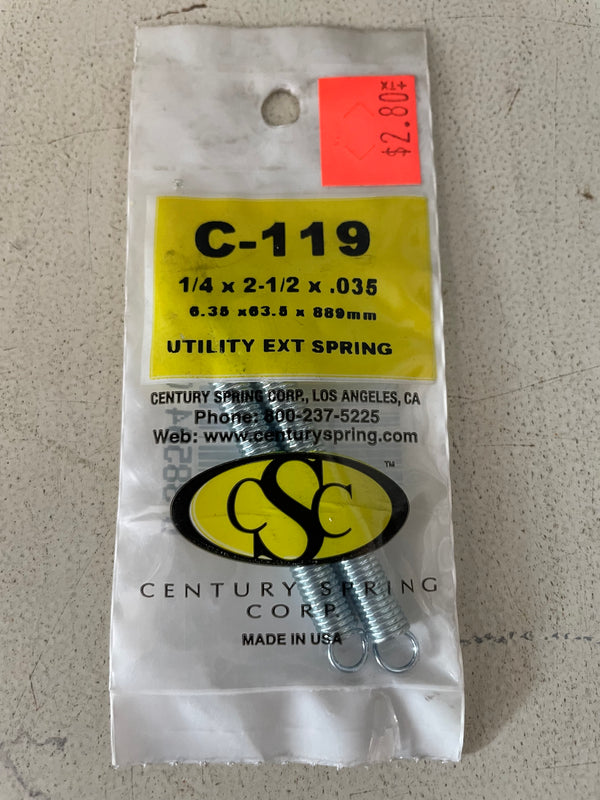 Century Spring - SPRING - 119 (Closeout)