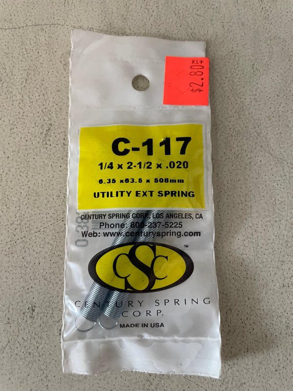 Century Spring - SPRING - 117 (Closeout)