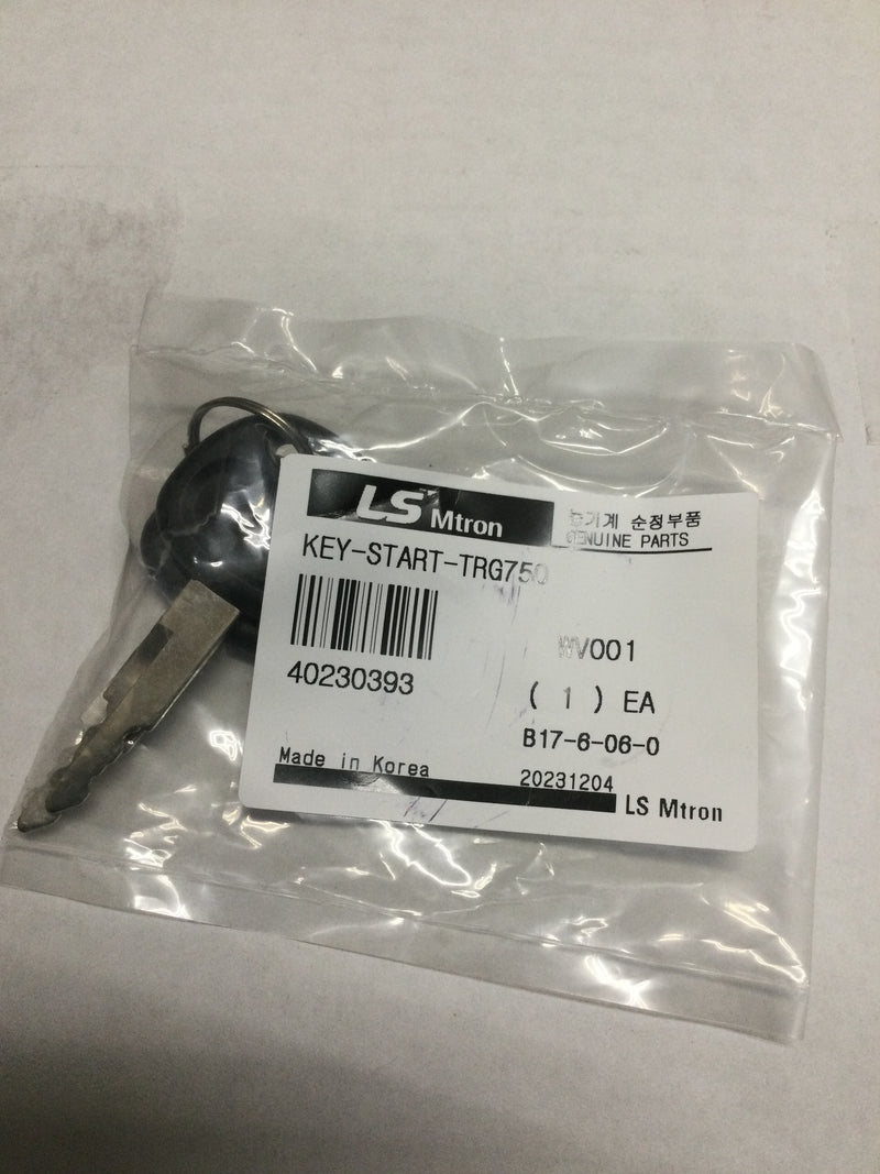 LS Tractor Parts - KEY START TRG750 - 40230393