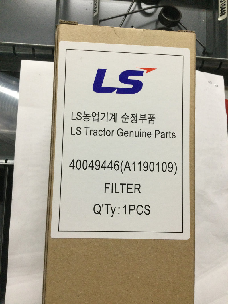 LS Tractor Parts - FILTER SAFETY TRG190 - 40049446