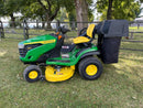 LIKE NEW 2022 John Deere S130 48" w Bagger - Stock