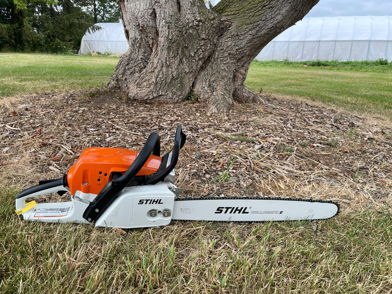 Stihl MS 291 chainsaw with "18 bar