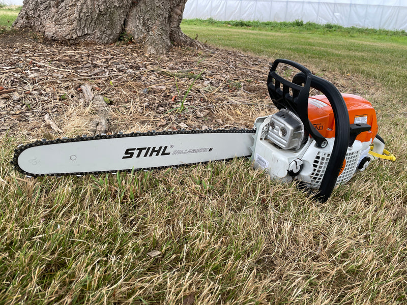 Stihl MS 291 chainsaw with "18 bar