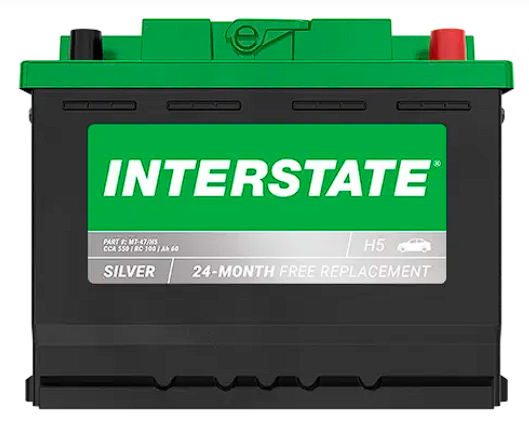 Interstate Battery - 550 CCA BATTERY - MT-47 / H5