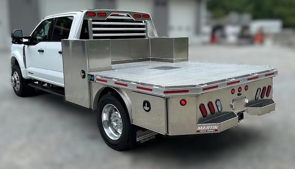 Martin Truck Bodies - Vertical Box Skirted Flatbed - FB-98X104-SBV